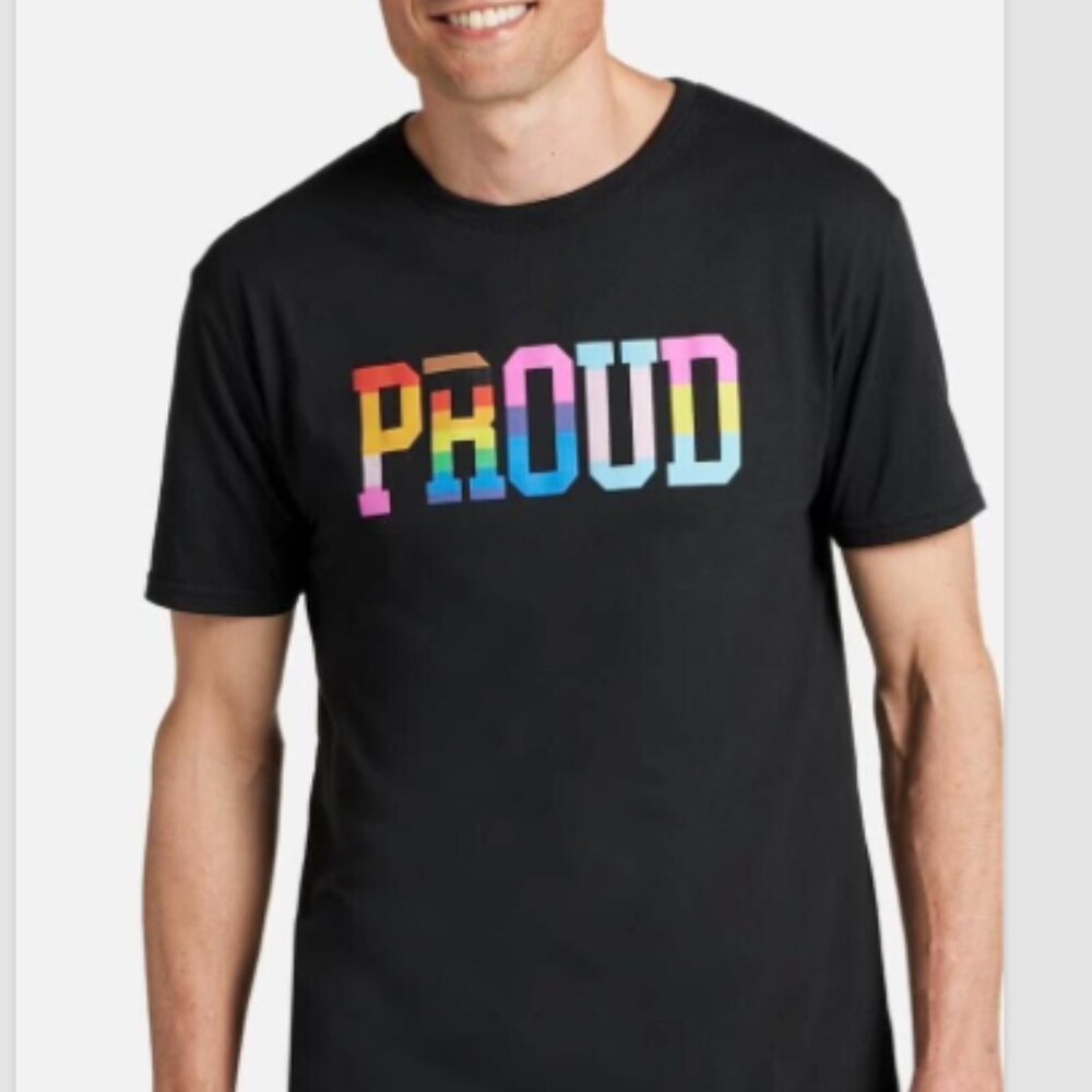 The Phluid Project Classic Fit proud Graphic Crew.  size: Large  colour: black
